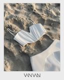  ÁO CORSET SATIN SLIMFIT WHITE VIRGO 
