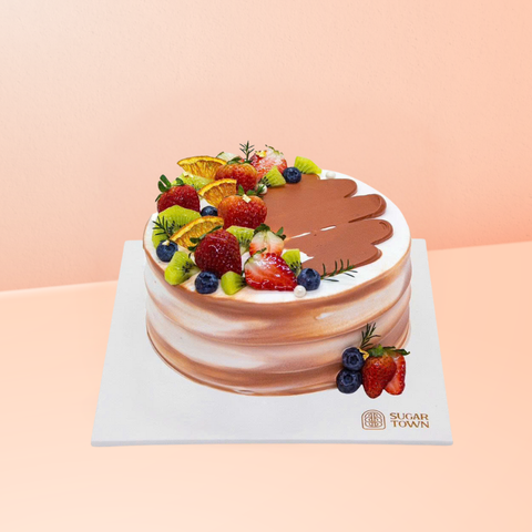 [Pre - Order] Bánh Kem Trái Cây Mẫu 7 size 18cm