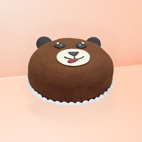 [Pre - Order] Bánh Kem Socola Gấu Teddy size 18cm