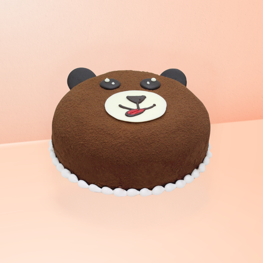  [Pre - Order] Bánh Kem Socola Gấu Teddy size 18cm 