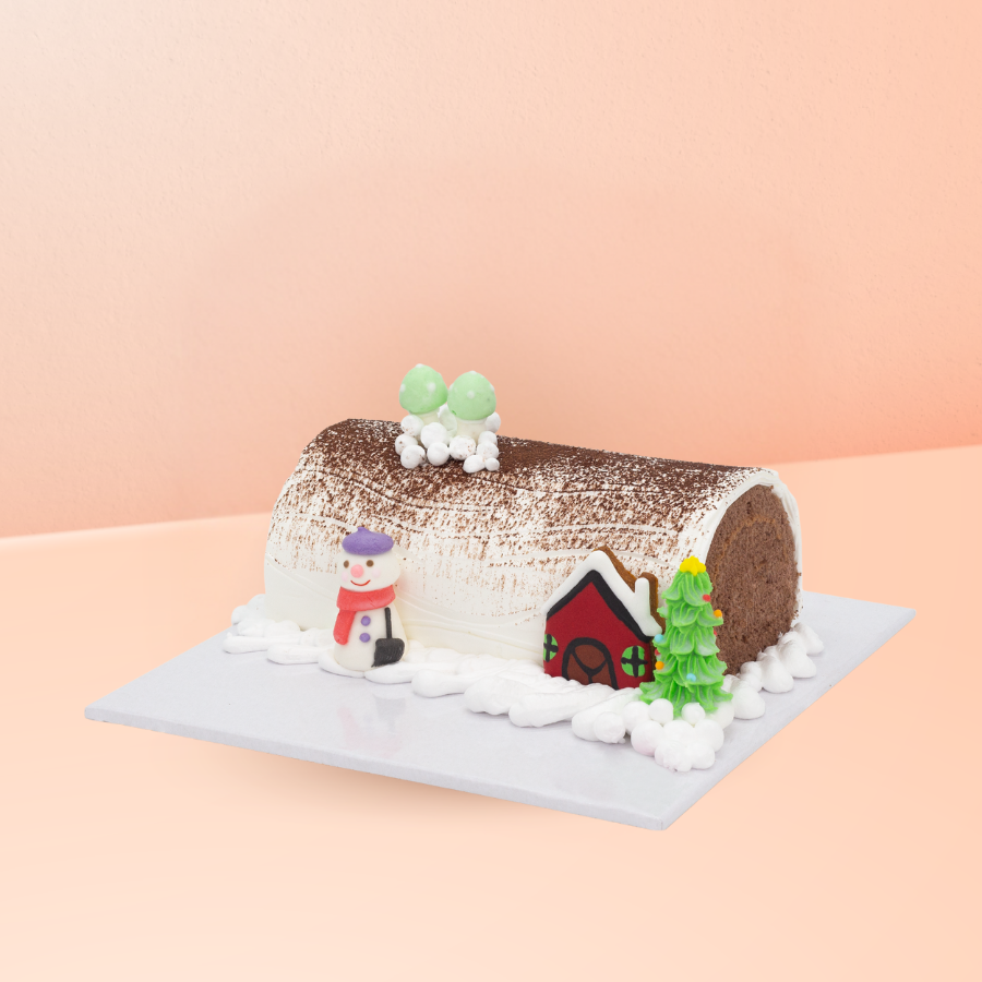  [Pre - Order] Bánh Kem Noel Let It Snow size mini 