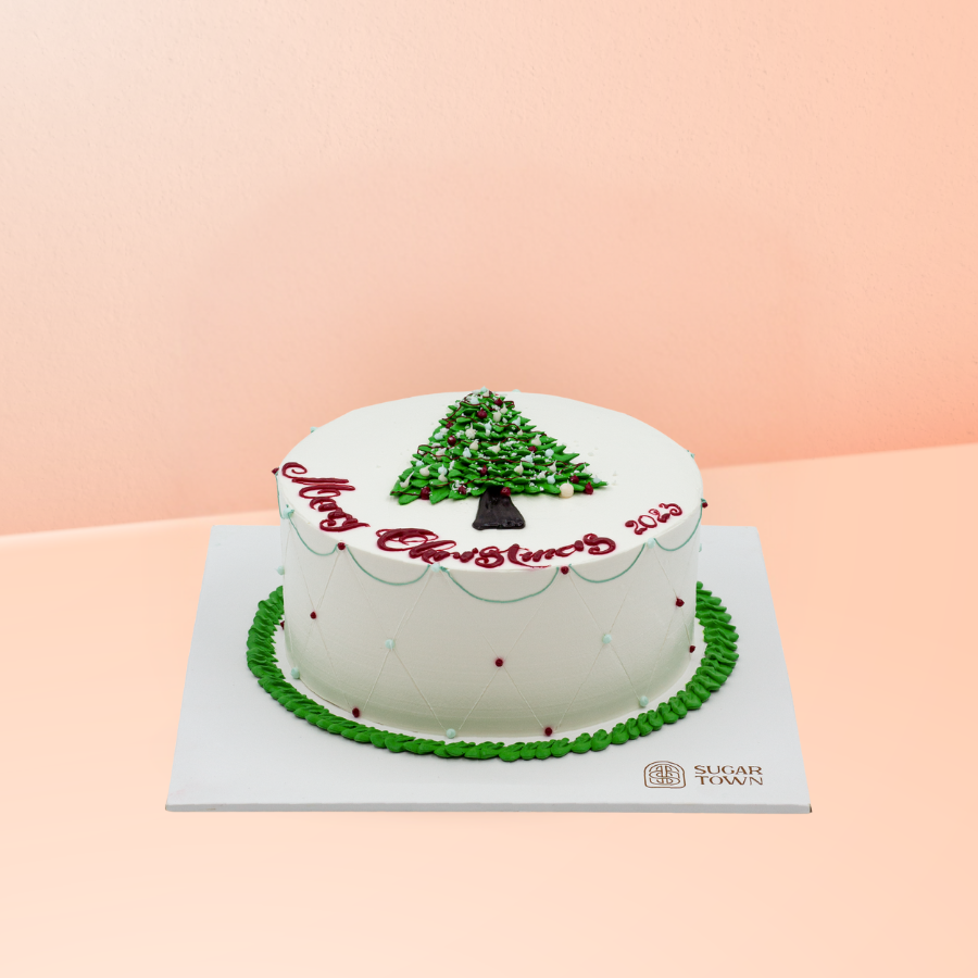  [Pre - Order] Bánh Kem Noel Cây Thông size 18cm 