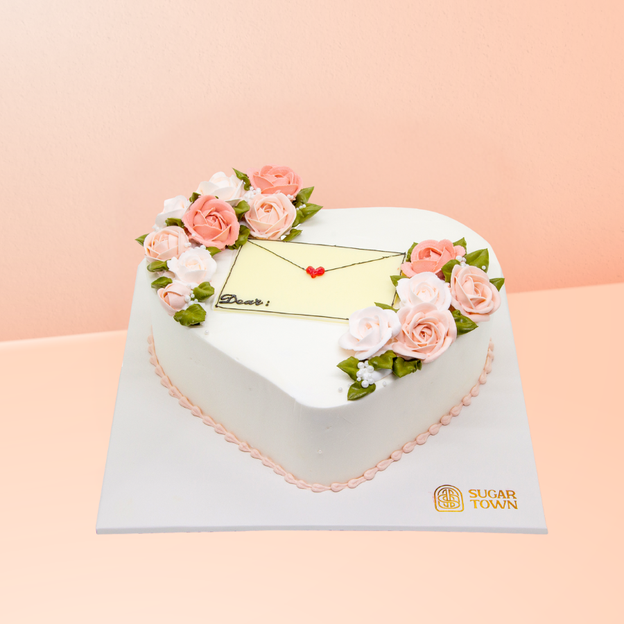  [Pre- Order] Bánh Kem Valentine Mẫu 2 size 18cm 