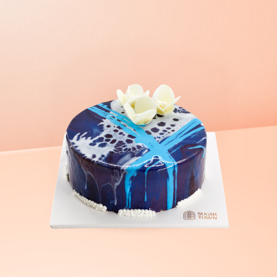  [Pre - Order] Bánh Kem Tráng Gương Mẫu 7 size 18cm 