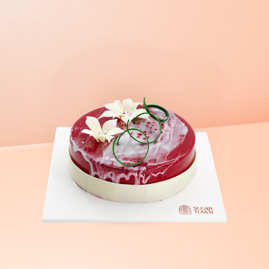  [Pre - Order] Bánh Kem Tráng Gương Mẫu 8 size 18cm 