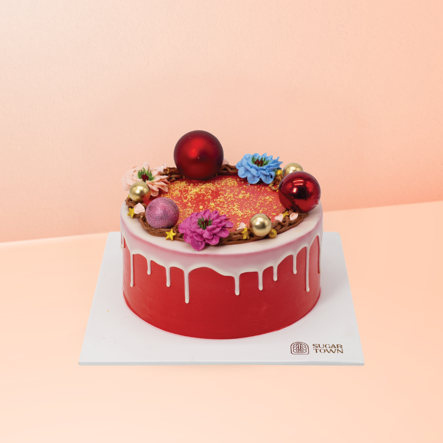  [Pre - Order] Bánh Kem Noel Xmas size 18cm 
