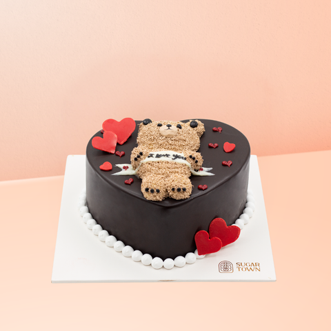 [Pre - Order] Bánh Kem Ngày Phái Đẹp Gấu Kute size 18cm