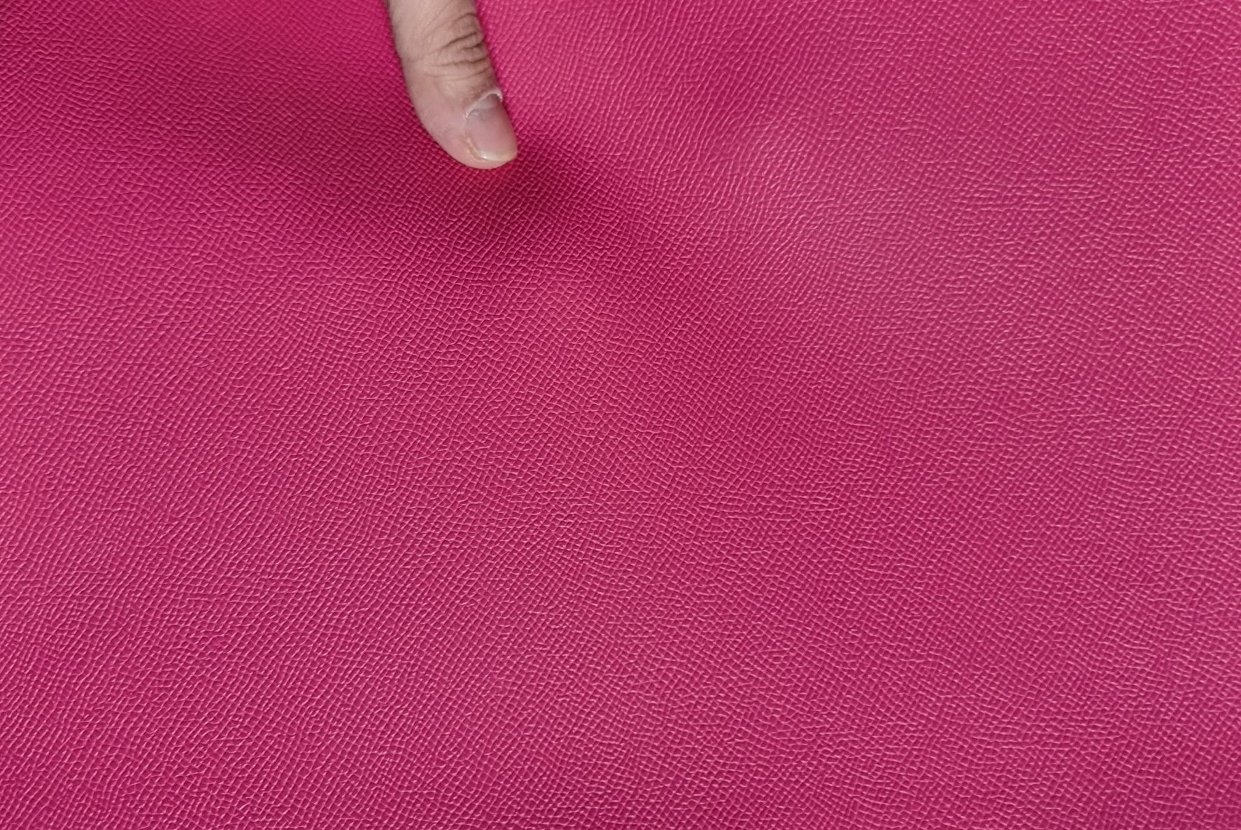 Da PVC/PU Hermes FS Dày 0.8mm Khổ 1.4m Dùng Làm Giày Dép Dép Chữ H Ba Lô Túi Xách No26 - Màu Hồng Cánh Sen