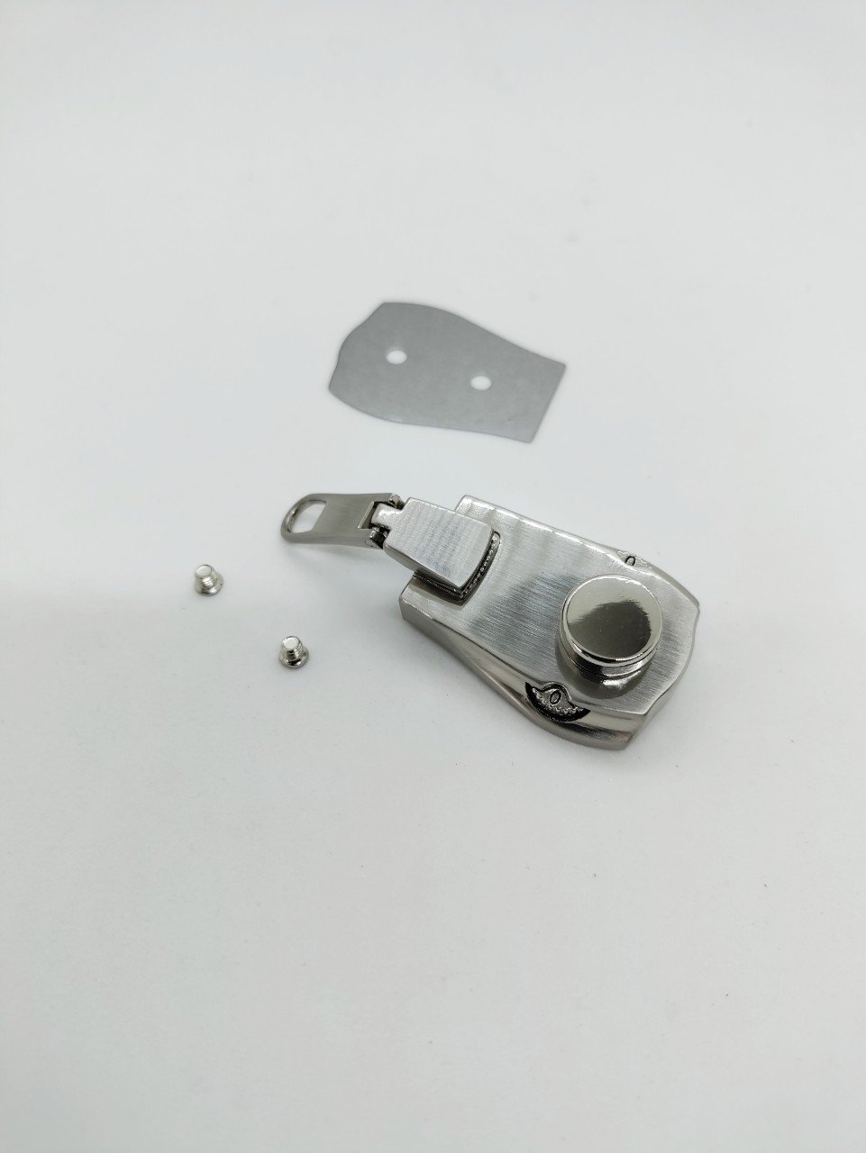 Mặt Khóa Túi Xách/Khóa Túi Xách/Khóa Túi/Phụ Kiện Khóa Kim Loại Cho Túi/Mặt Khóa Cặp-Túi-Clutch/Khóa Cài/handbag Twist Lock/Mặt Khóa Số Hai Bên Sườn XX Kích Thước 27x36mm Mạ Bóng Đẹp Hợp Kim Không Gỉ  Làm Cặp Da Nam Cao Cấp - Màu Bạc