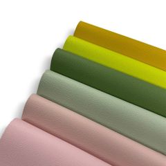 Da PVC/PU Hermes FS Dày 1.0-1.1mm Khổ 1.4m Dùng Làm Giày Dép Dép Chữ H Ba Lô Túi Xách No23 - Màu Xanh Lá Cây