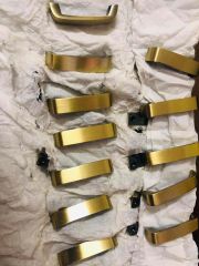 Chân Quai Xách Wl Dẹt - Màu Đồng Wax