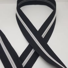 Dây Khóa Kéo/Dây Kéo Khóa Túi/Khóa Kéo Kim loại/Dây Kéo/Zipper/ Zipper Pullers Slider For Leather Bags Wallet Màu Đen FS Răng 5 Nhựa Bản 32mm Kéo Một Chiều Phụ Kiện Làm Ba Lô Túi Xách Hàng Phổ Thông - Răng Trắng