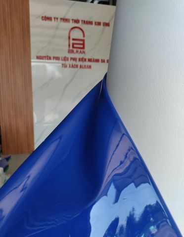 Da PVC/PU Bóng Kính JT Dày 0.8mm Làm Giày Dép Ba Lô Túi Xách Thời Trang Chống Thấm Nước Chống Xước Tốt - Các Màu