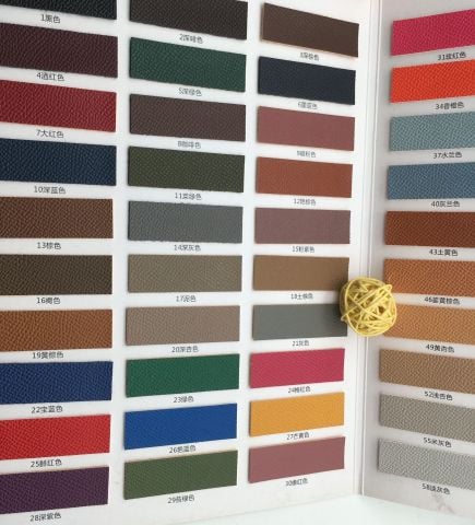 Da PVC/PU Hermes FS Dày 1.0-1.1mm Khổ 1.4m Dùng Làm Giày Dép Dép Chữ H Ba Lô Túi Xách No52 - Màu Be