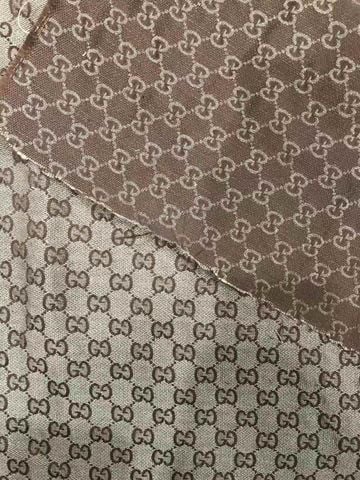 Vải Thêu Gucci Fs làm giày dép túi xách - Màu Nâu