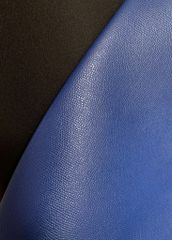 Da PVC/PU Hermes FS Dày 1.0-1.1mm Khổ 1.4m Dùng Làm Giày Dép Dép Chữ H Ba Lô Túi Xách No26 - Màu Xanh Dương Đậm