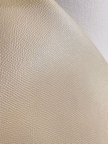 Da PVC/PU Hermes FS Dày 1.0-1.1mm Khổ 1.4m Dùng Làm Giày Dép Dép Chữ H Ba Lô Túi Xách No55 - Màu Be Xám