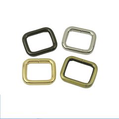 Khoen/Dring/Oring/Khoen Dring D-ring DIY handbag wallet/rectangle ring FS chữ nhật lọt lòng 25mm dày 4mm dày dặn đầm tay dòng phổ thông - Màu Đồng Cổ