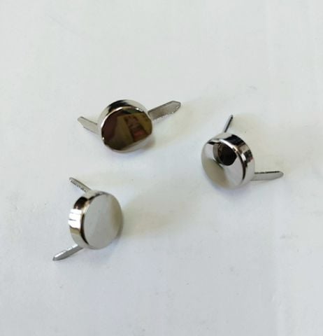 Chân Đế/ Đinh Đáy Xn Dạng Có Chân Gài 12Mm- Bạc