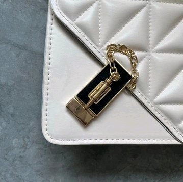 Mặt Khóa Túi Xách/Khóa Túi Xách/Khóa Túi/Phụ Kiện Khóa Kim Loại Cho Túi/Mặt Khóa Cặp-Túi-Clutch/Khóa Cài/handbag Twist Lock/Mặt Khóa Fs Hình Chữ Nhật Có Miếng Silicon Đen Kích Thước 80mm Bóng Đẹp Hợp Kim Không Gỉ Phụ Kiện Túi Xách - Màu Đen