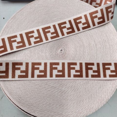 Dây Dệt Fendi Fs Các Màu 38mm dệt xương cá bóng đẹp dùng làm giày dép túi xách phụ kiện thú cưng phụ kiện phòng tập thể thao