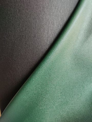 Da PVC/PU Hermes FS Dày 1.0-1.1mm Khổ 1.4m Dùng Làm Giày Dép Dép Chữ H Ba Lô Túi Xách No11 - Màu Xanh Lá Mạ
