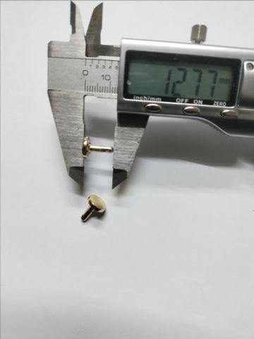 Đinh Tán 10Mm Cao- Vàng ( Gồm Chân Đinh + Mũ Đinh)