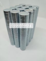 Hít Nam Châm Vĩnh Cửu Độ hít vừa phải dòng phổ thông - FS - Kích Thước 2x18mm Hình Tròn - Màu bạc