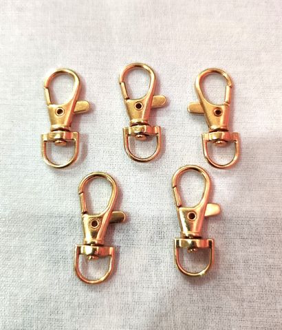 Móc Càng Cua/Móc Chó/Móc Quai Túi/Móc Túi/Móc chó càng cua/Móc chó bấm/Móc xích Metal Bolt Snaps – For Dog Leashes, Bag Straps, Crafts XN Đuôi dẹt Lọt lòng 10mm Phụ kiện làm balo túi xách móc treo Phân khúc Phổ thông