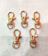 Móc Càng Cua/Móc Chó/Móc Quai Túi/Móc Túi/Móc chó càng cua/Móc chó bấm/Móc xích Metal Bolt Snaps – For Dog Leashes, Bag Straps, Crafts XN Đuôi dẹt Lọt lòng 10mm Phụ kiện làm balo túi xách móc treo Phân khúc Phổ thông