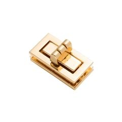 Mặt Khóa Túi Xách/Khóa Túi Xách/Khóa Túi/Phụ Kiện Khóa Kim Loại Cho Túi/Mặt Khóa Cặp-Túi-Clutch/Khóa Cài/handbag Twist Lock/Mặt Khóa Chữ Nhật FS Kích Thước 35mm Hợp Kim Không Gỉ Mạ Thường Phụ Kiện Làm Túi Xách Phân Khúc Phổ Thông - Màu Vàng