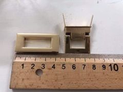 Mặt Khóa Túi Xách/Khóa Túi Xách/Khóa Túi/Phụ Kiện Khóa Kim Loại Cho Túi/Mặt Khóa Cặp-Túi-Clutch/Khóa Cài/handbag Twist Lock/Mặt Khóa Mạ Bóng Đẹp Hợp Kim Không Gỉ Phụ Kiện Làm Túi Xách - Màu Vàng
