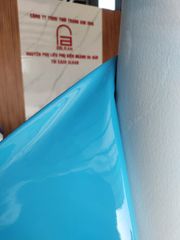 Da PVC/PU Bóng Kính JT Dày 0.8mm Làm Giày Dép Ba Lô Túi Xách Thời Trang Chống Thấm Nước Chống Xước Tốt - Các Màu
