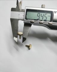 Đinh Tán 10Mm Cao- Vàng ( Gồm Chân Đinh + Mũ Đinh)