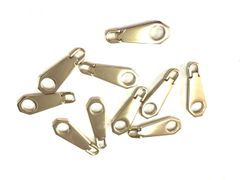 Tay Kéo Dây Khóa/Tay Khóa Dây Kéo/Tay Khóa/Tay Kéo Khóa XN Dùng Cho Răng Số 5 Kim Loại Kích Thước 45mm Bên Sườn Có Chữ Hợp Kim Không Gỉ Mạ Bóng Đẹp Phụ Kiện Làm Túi Xách