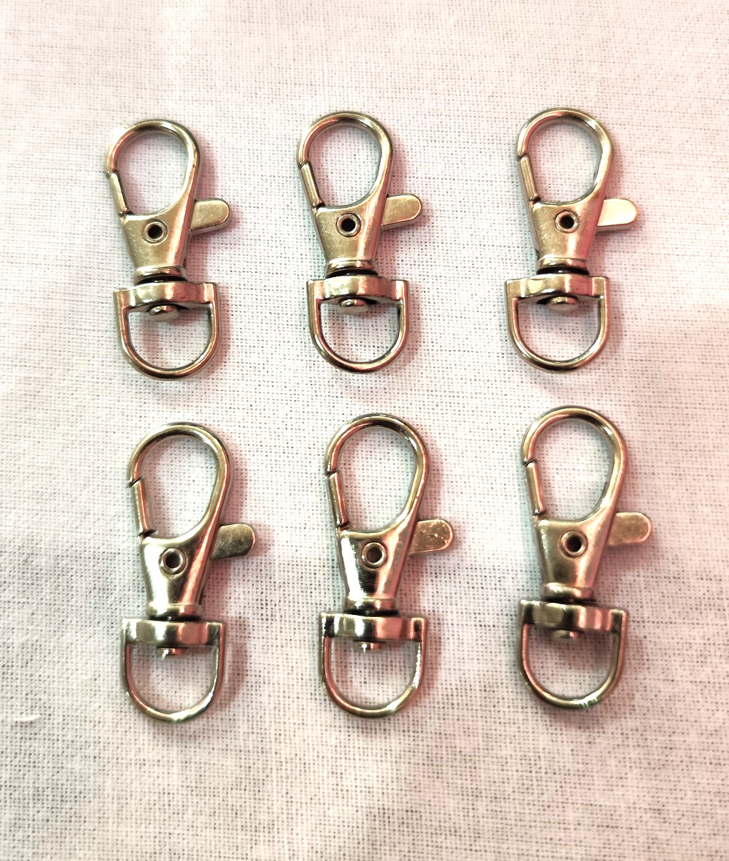 Móc Càng Cua/Móc Chó/Móc Quai Túi/Móc Túi/Móc chó càng cua/Móc chó bấm/Móc xích Metal Bolt Snaps – For Dog Leashes, Bag Straps, Crafts XN Đuôi dẹt Lọt lòng 10mm Phụ kiện làm balo túi xách móc treo Phân khúc Phổ thông