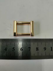 Khoen/Dring/Oring/Khoen Dring D-ring DIY handbag wallet/rectangle ring XN Hình chữ nhật Lọt lòng 15mm Phụ kiện làm balo túi xách - Màu Vàng 18K
