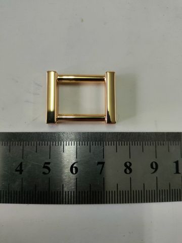 Khoen/Dring/Oring/Khoen Dring D-ring DIY handbag wallet/rectangle ring XN Hình chữ nhật Lọt lòng 20mm Phụ kiện làm balo túi xách - Màu Vàng 18K