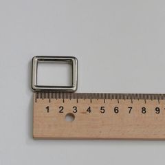 Khoen/Dring/Oring/Khoen Dring D-ring DIY handbag wallet/rectangle ring WL Hình chữ nhật Lọt lòng 25mm Phụ kiện làm balo túi xách Phân khúc Cao cấp - Màu Bạc