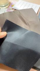 Vải lót túi xách - HX - Dệt sợi chéo mềm mỏng đanh dai- Dùng cho balo, túi ví da- DIY handmade - Phụ kiện thời trang - hàng trung cao- Màu Xanh Than