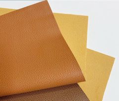 Da PVC/PU Hermes FS Dày 1.0-1.1mm Khổ 1.4m Dùng Làm Giày Dép Dép Chữ H Ba Lô Túi Xách No43 - Màu Nâu Đất