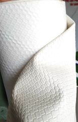 Da PVC/PU Đan FS Dày Dặn Màu Thời Trang Dùng Làm Giày Dép Ba Lô Túi Xách Chống Thấm Nước Chống Xước Tốt - Các Màu