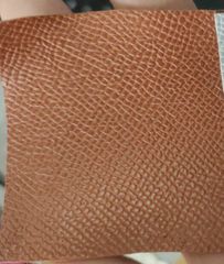 Da PVC/PU Hermes FS Dày 0.8mm Khổ 1.4m Dùng Làm Giày Dép Dép Chữ H Ba Lô Túi Xách No 16- Màu Nâu Bò