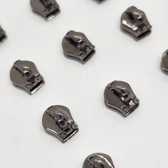 Đầu Củ Khóa/Củ Khóa/Óc Khóa FS Răng Số 5 Kim Loại Mạ Bóng Đẹp Hợp Kim Không Gỉ Phụ Kiện Làm Ba Lô Túi Xách Phân Khúc Trung Cao Cấp - Màu Hun Đen