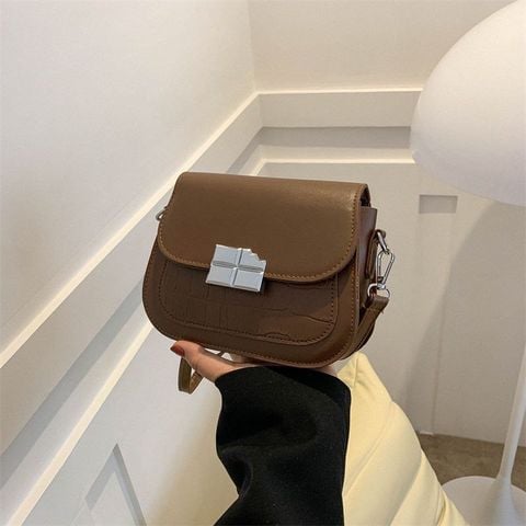 Mặt Khóa Túi Xách/Khóa Túi Xách/Khóa Túi/Phụ Kiện Khóa Kim Loại Cho Túi/Mặt Khóa Cặp-Túi-Clutch/Khóa Cài/handbag Twist Lock/Mặt Khóa Chữ Nhật FS Hình Miếng Phô Mai Cắn Dở Kích Thước 32x45mm Mạ Bóng Đẹp Phụ Kiện Làm Túi Xách Hàng Phổ Thông - Màu Bạc