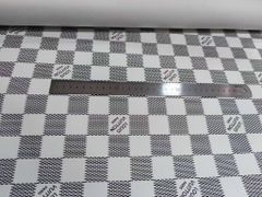 Da PVC/PU LV JT Kẻ Ô Vuông Dày 0.8-1.1mm Khổ 1m4 Làm Giày Dép Ba Lô Túi Xách Chống Thấm Nước Chống Xước Tốt - Các Màu