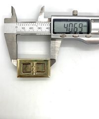 Mặt Khóa Túi Xách/Khóa Túi Xách/Khóa Túi/Phụ Kiện Khóa Kim Loại Cho Túi/Mặt Khóa Cặp-Túi-Clutch/Khóa Cài/handbag Twist Lock/Mặt Khóa Cài Chữ Nhật WL Kích Thước 40mm Mạ Bóng Đẹp Hợp Kim Không Gỉ Phụ Kiện Làm Túi Xách Phân Khúc Cao Cấp