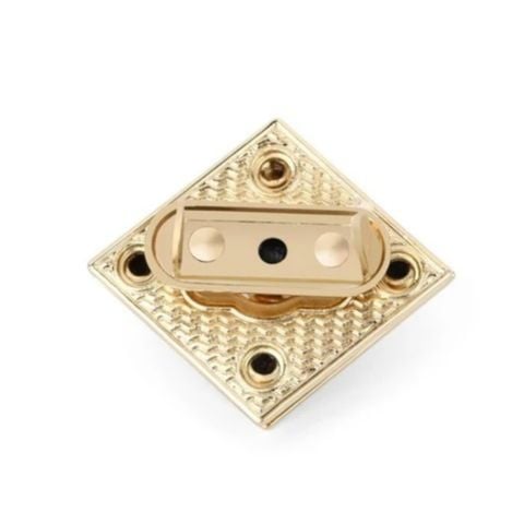 Mặt Khóa Túi Xách/Khóa Túi Xách/Khóa Túi/Phụ Kiện Khóa Kim Loại Cho Túi/Mặt Khóa Cặp-Túi-Clutch/Khóa Cài/handbag Twist Lock/Mặt Khoá WL Hình Thoi Kích Thước 20mm Wl Mạ Bóng Đẹp Hợp Kim Không Gỉ Phụ Kiện Làm Túi Xách Hàng Cao Cấp - Vàng 18K