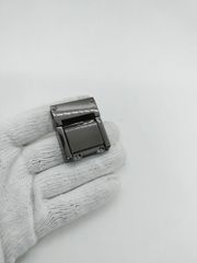 Mặt Khóa Túi Xách/Khóa Túi Xách/Khóa Túi/Phụ Kiện Khóa Kim Loại Cho Túi/Mặt Khóa Cặp-Túi-Clutch/Khóa Cài/handbag Twist Lock/Mặt Khóa Mật Mã XX Ba Hàng Số Kích Thước 35x43mm Mạ Bóng Đẹp Hợp Kim Không Gỉ Phụ Kiện Làm Cặp Da Nam Hàng Cao Cấp - Màu Hun Đen