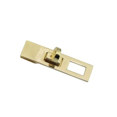 Mặt Khóa Túi Xách/Khóa Túi Xách/Khóa Túi/Phụ Kiện Khóa Kim Loại Cho Túi/Mặt Khóa Cặp-Túi-Clutch/Khóa Cài/handbag Twist Lock/Mặt Khoá WL Cài 2 Nấc Kích Thước 60mm Mạ Bóng Đẹp Hợp Kim Không Gỉ Phụ Kiện Làm Túi Xách Phân Khúc Cao Cấp - Màu Vàng 18K
